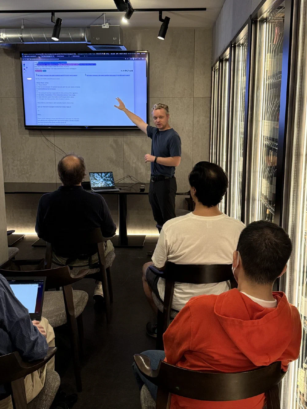 TLUG members at the October 2025 technical meeting