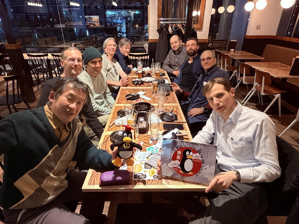 TLUG members at the February 2026 nomikai
